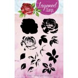 3D-Stempel Set Rose 12 Stempel