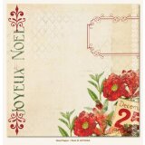 Scrapbooking Paper Jouyous Weihnachten