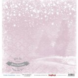 Scrapbooking Paper Pink Wonderland Winter