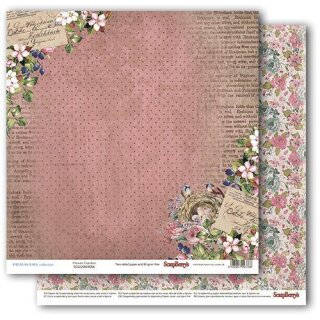 Scrapbooking Paper Flower Garden