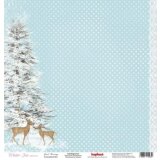 Scrapbooking Paper Winter Good Morning Rehe