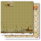 Scrapbooking Paper Gone fishing Angler