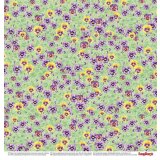 Scrapbooking Paper Pansy Paradise Veilchen