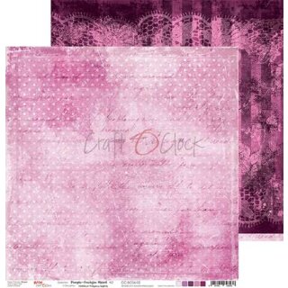 Scrapbooking Paper Purple-Fuchsia Mood 2