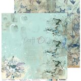 Scrapbooking Paper Ocean Deep 6 Wale