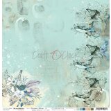 Scrapbooking Paper Ocean Deep 6 Wale