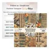 Motivpapier Inudstrial Romance 24 Bogen