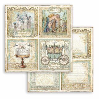 Scrapbooking Paper Sleeping Beauty Cinderella