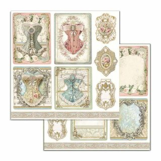 Scrapbooking Paper Corsets Steampunk