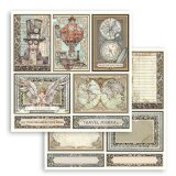 Scrapbooking Paper Zylinder Mann