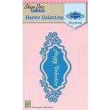 Stanzschablone Happy Valentine 2 Stanzen