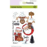 Craft Emotions Stempelset Santa Claus 10 Stempel