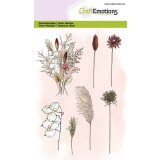 Craft Emotions Stempelset Trockenblumen 7 Stempel