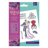 Motivstempel Set Maskenball 6 Stempel