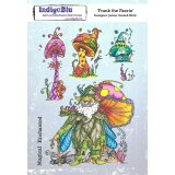 Rubber Stamps Frank the Fairy Pilze 5 Stempel